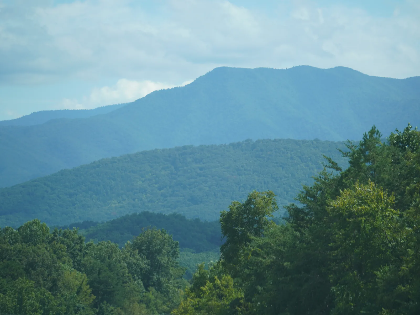 Mountain view near Cosby, Tennessee